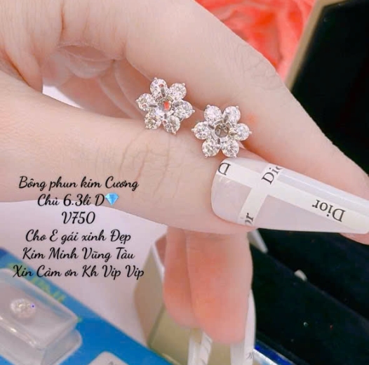 Kim Minh - Bông tai 75kc - KM0002