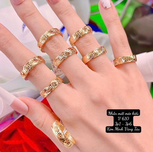 Kim Minh - Nhẫn Nữ 61 - KM0039