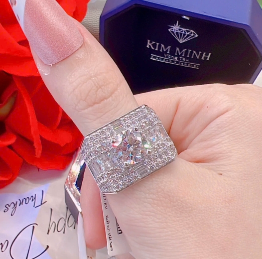 Kim Minh - Nhẫn nam 75 - KM0008