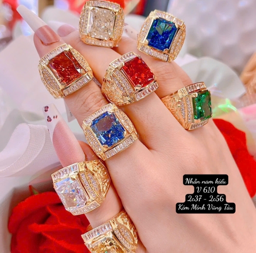 Kim Minh - Nhẫn nam 61 - KM0013