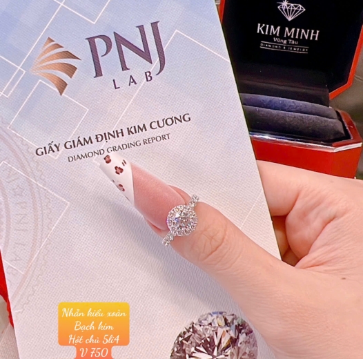 Kim Minh - Nhẫn nữ KC - KM0007