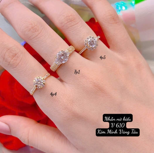 Kim Minh - Nhẫn nữ 61 - KM0049
