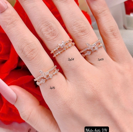 Kim Minh - Nhẫn nữ 75VH - KM0014