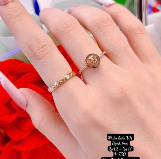 Kim Minh - Nhẫn nữ 75VH - KM0015
