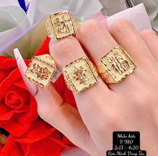 Kim Minh - Nhẫn nam 98 - KM0006
